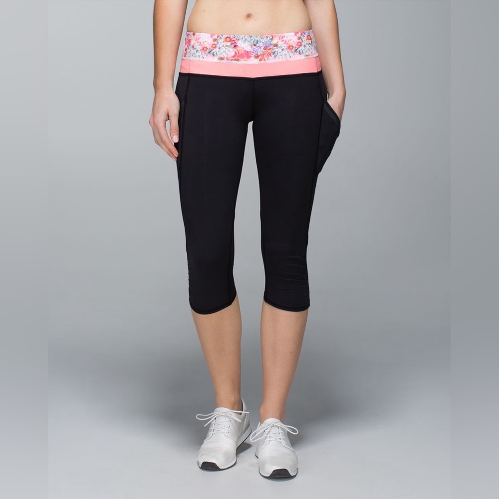 Lululemon Run A Marathon Crop II Yoga Legging